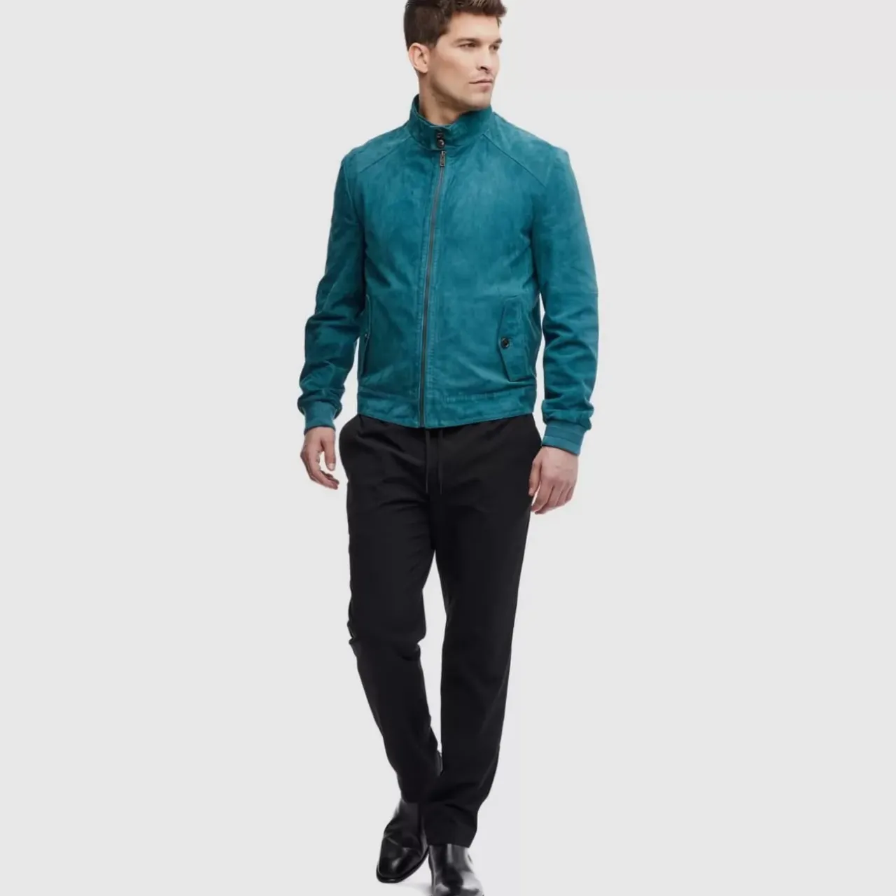 Aquatalia Outerwear-Adrano Sapphire