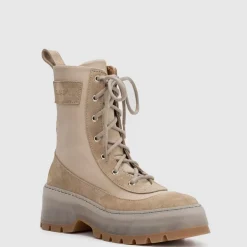 Aquatalia Boots-Aisa Ecru