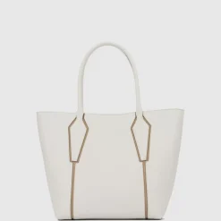 Aquatalia Handbags-Alessandria Tote Off White