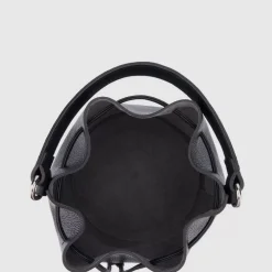 Aquatalia Handbags-Bari Bucket Black