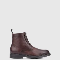 Aquatalia Boots-Bernardo Dark Brown