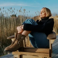 Aquatalia Boots-Billina Light Taupe