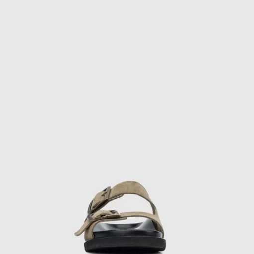 Aquatalia Sandals-Byron Lead Grey