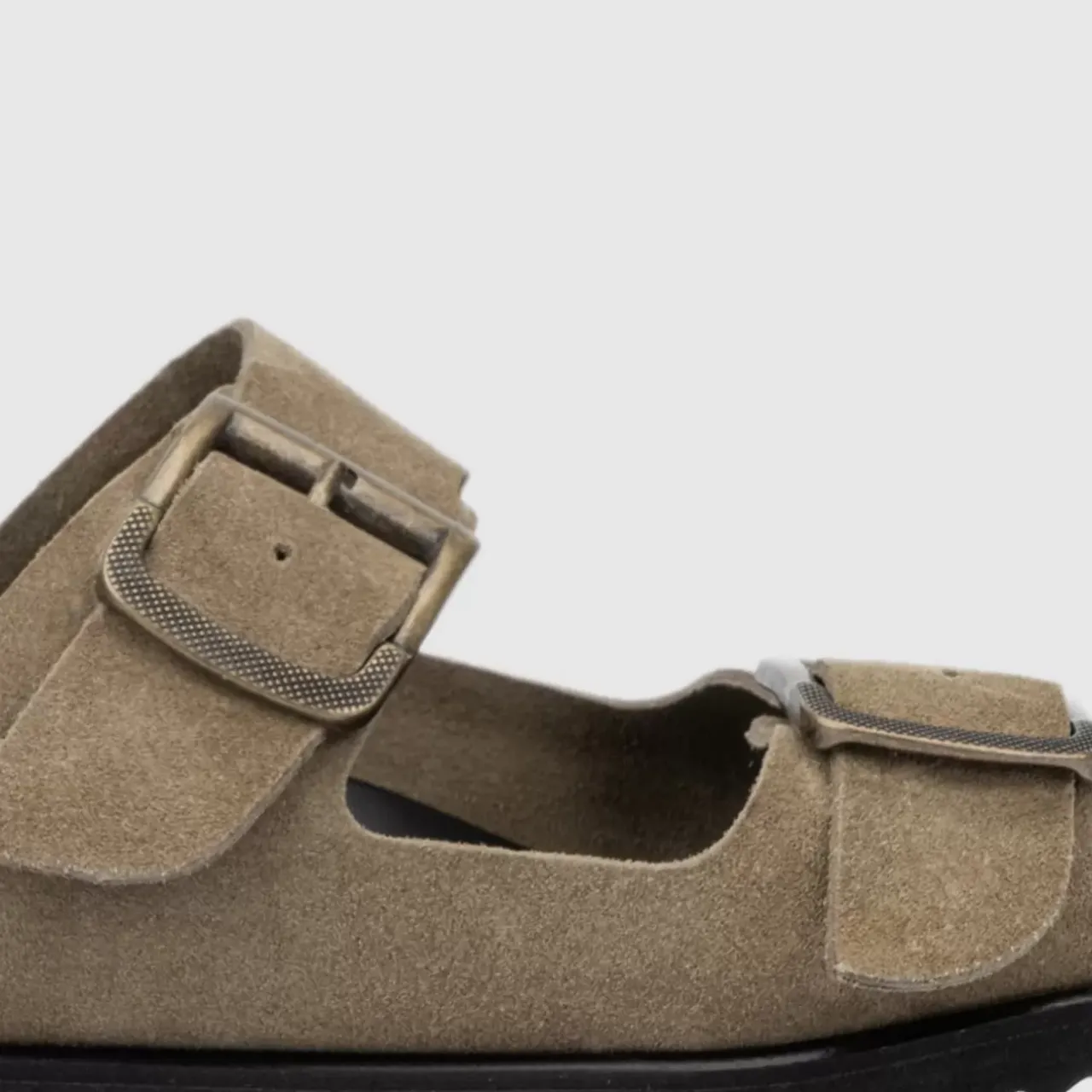 Aquatalia Sandals-Byron Lead Grey