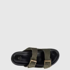 Aquatalia Sandals-Byron Olive