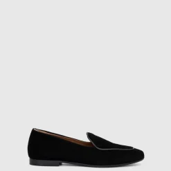 Aquatalia Flats-Calandra Black