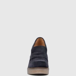 Aquatalia Heels-Caprie Navy