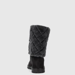 Aquatalia Boots-Casandra Dark Grey