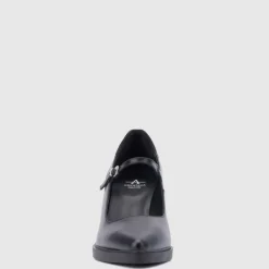 Aquatalia Heels-Casha Black