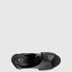 Aquatalia Heels-Catarina Black