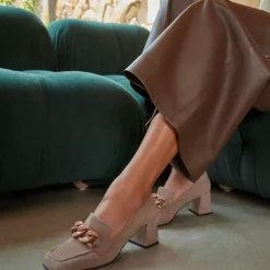 Aquatalia Heels-Cathie Taupe