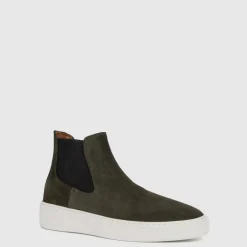 Aquatalia Sneakers-Demario Dark Green