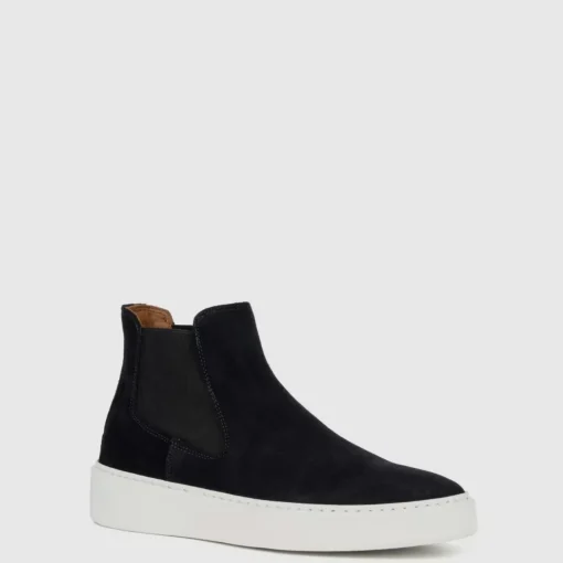 Aquatalia Sneakers-Demario Dark Blue