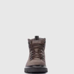 Aquatalia Boots-Edwin Grey/Dark Brown