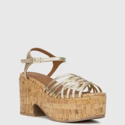 Aquatalia Heels-Elene Gold