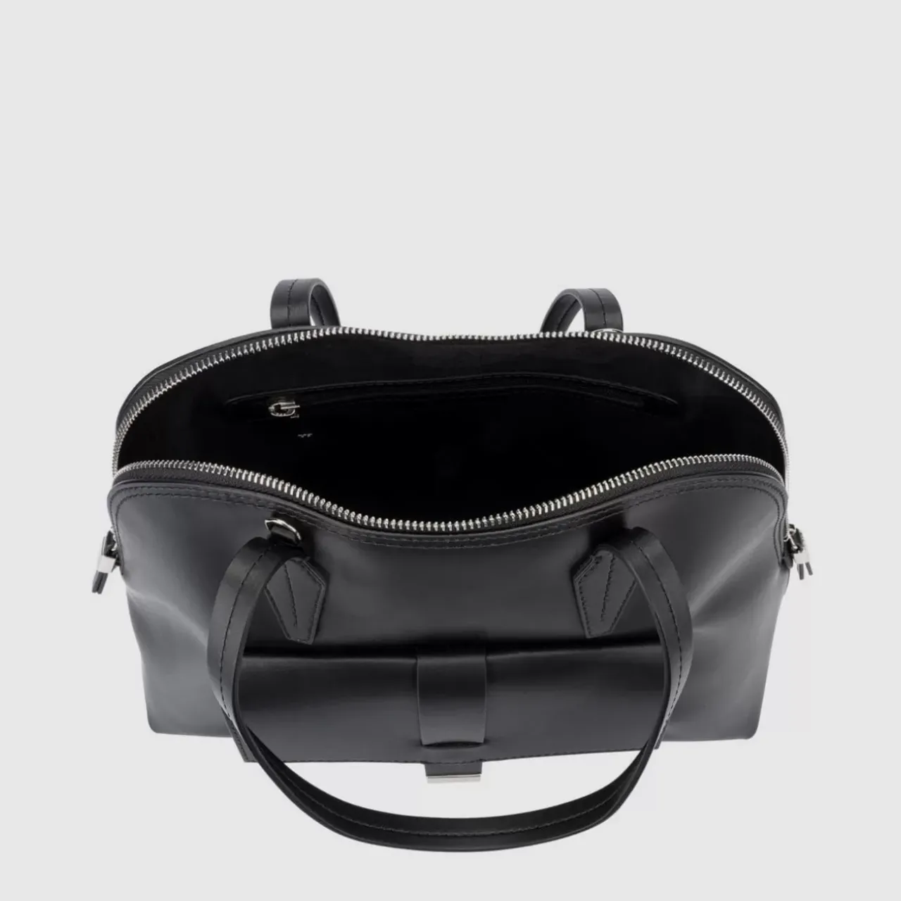 Aquatalia Handbags-Florence Top Handle Black