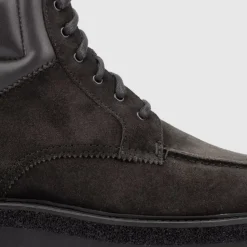 Aquatalia Boots-Fortino Smoke Brown