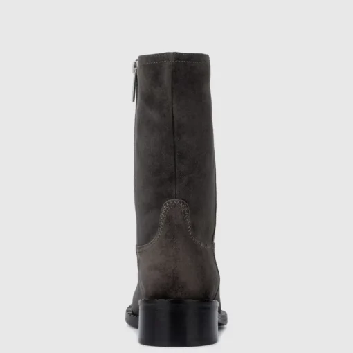 Aquatalia Boots-Georgetta Dark Brown