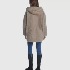 Aquatalia Outerwear-Gianna Taupe