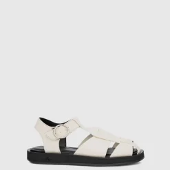 Aquatalia Sandals-Ginata Off White
