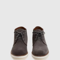 Aquatalia Boots-Gino Dark Charcoal