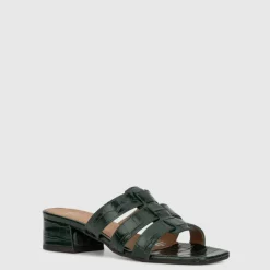 Aquatalia Heels-Harla Dark Green