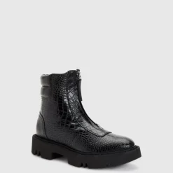 Aquatalia Boots-Harlo Black/Black