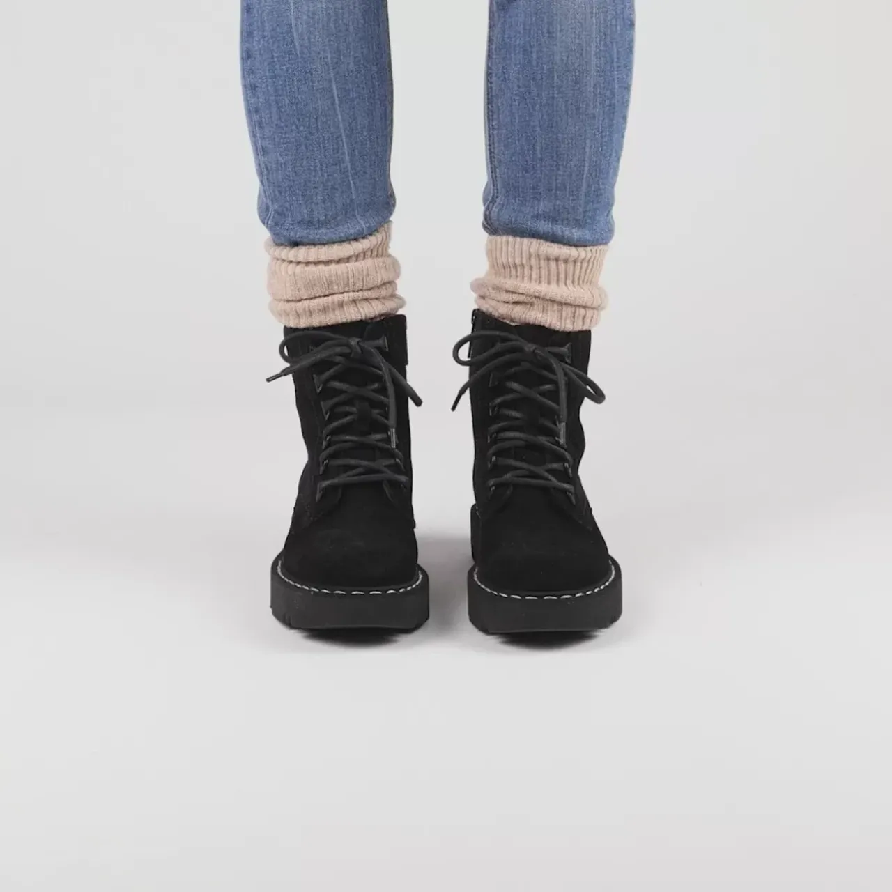 Aquatalia Boots-Harlyn Black