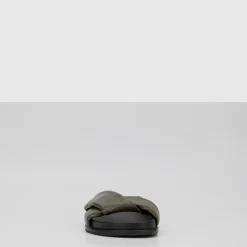 Aquatalia Sandals-Ileena Olive