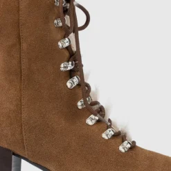 Aquatalia Boots-Irvina Walnut