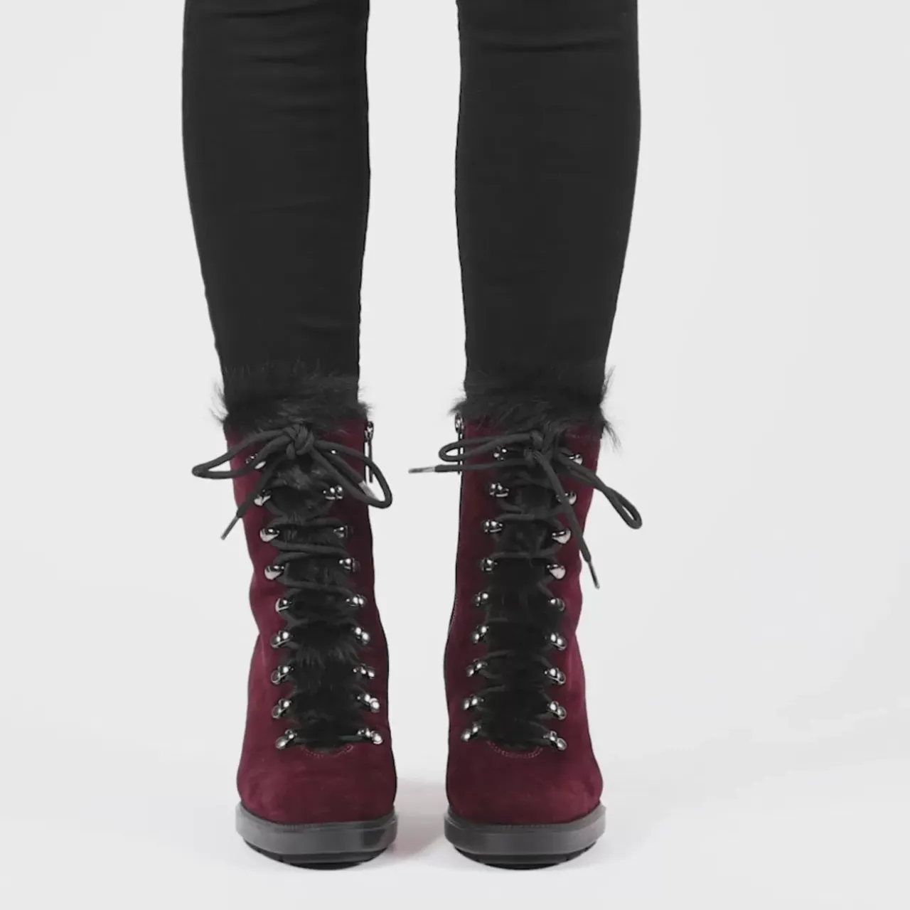 Aquatalia Boots-Irvina Oxblood