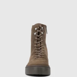 Aquatalia Boots-Lacole Taupe