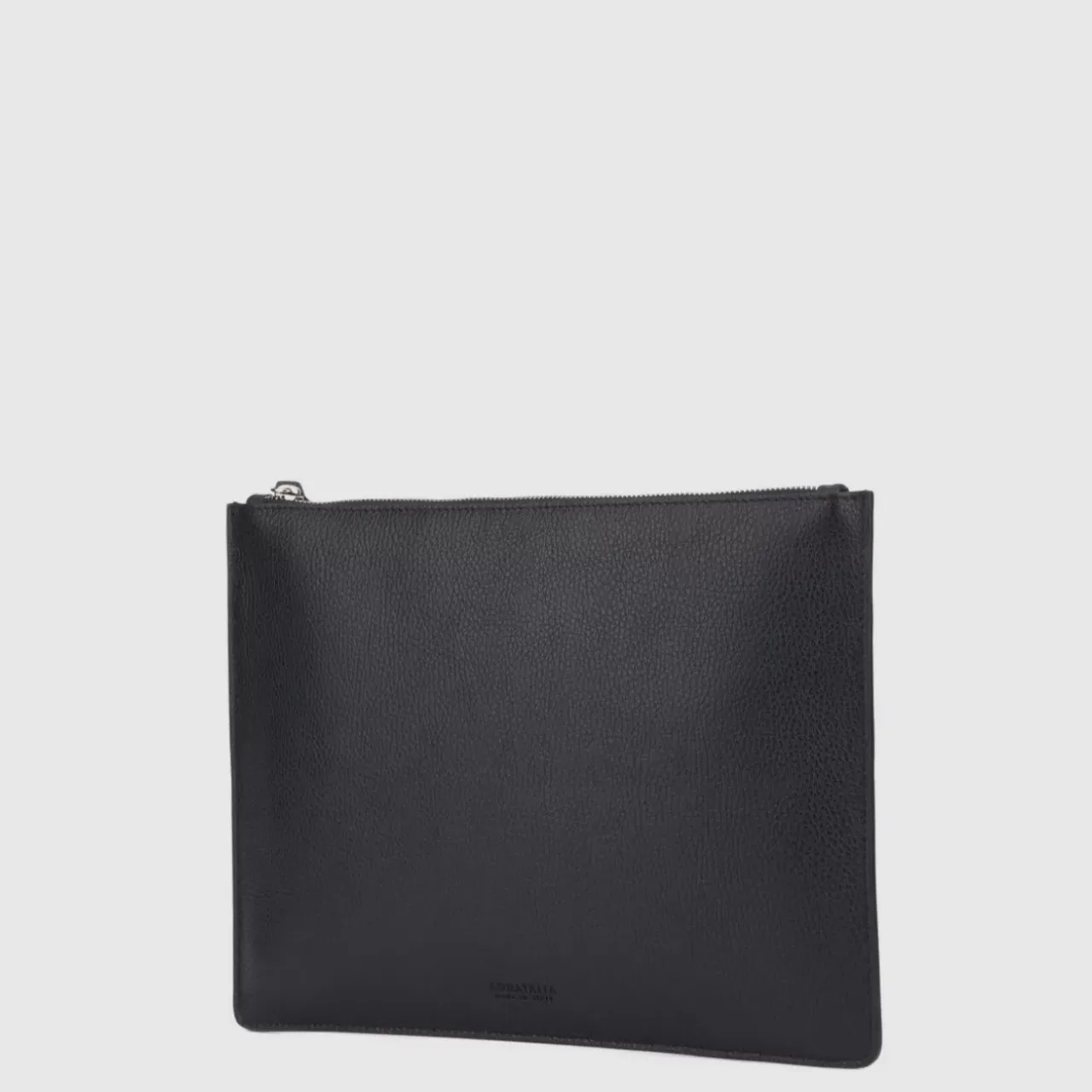 Aquatalia Handbags-Large Zip Pouch Black
