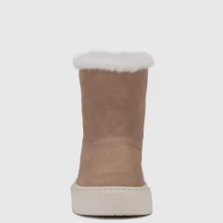 Aquatalia Boots-Lavina Dark Taupe/White