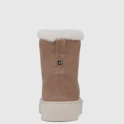 Aquatalia Boots-Lavina Dark Taupe/White