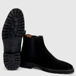 Aquatalia Boots-Leighton Black