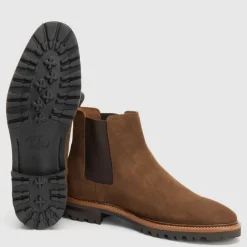 Aquatalia Boots-Leighton Chestnut