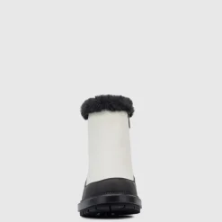 Aquatalia Boots-Lindsay Off White/Black