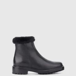 Aquatalia Boots-Lisanna Black