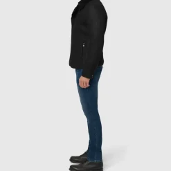 Aquatalia Outerwear-Logan Black