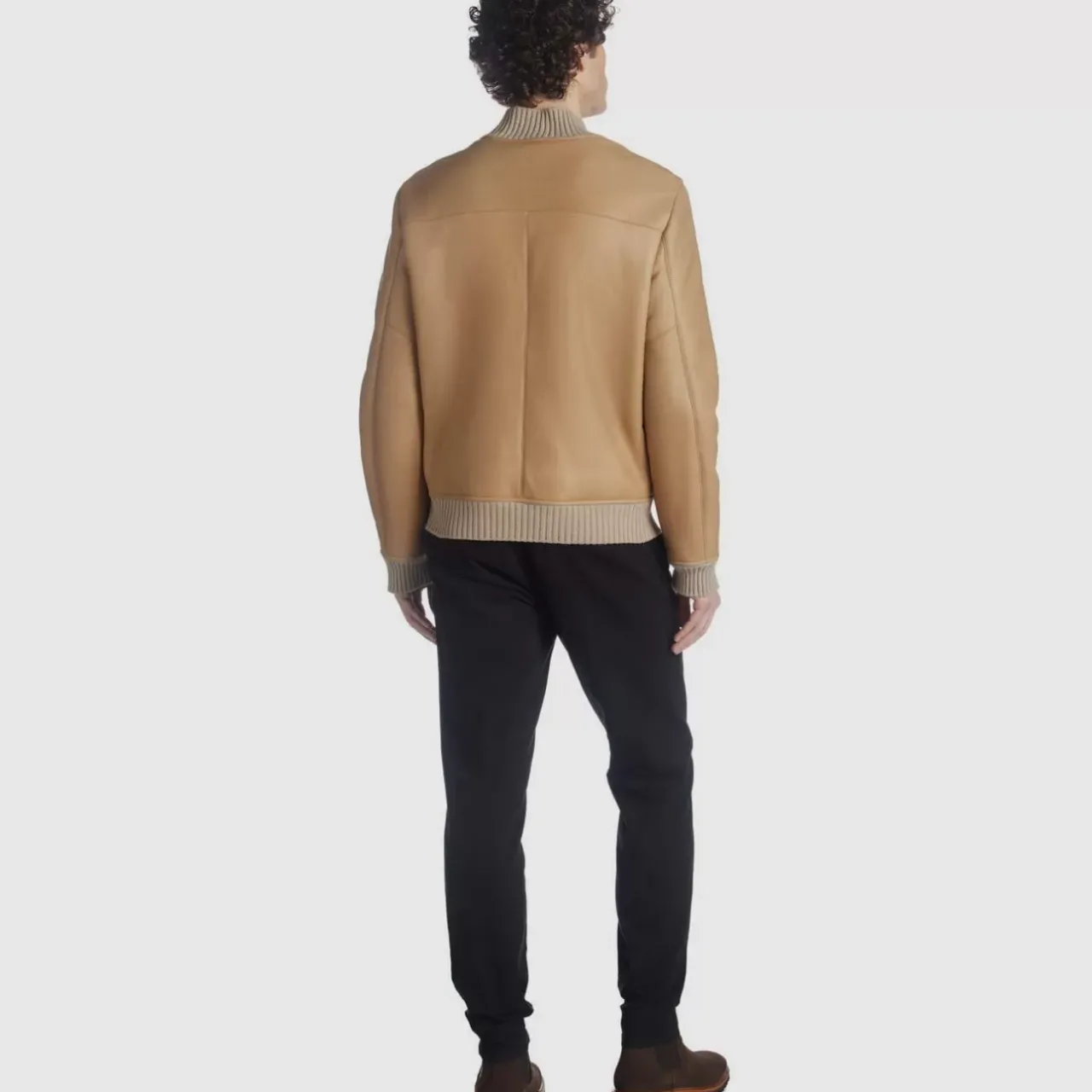 Aquatalia Outerwear-Lucca Tan