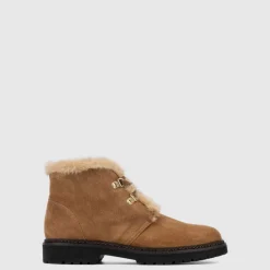 Aquatalia Boots-Madelina Whiskey/Sand