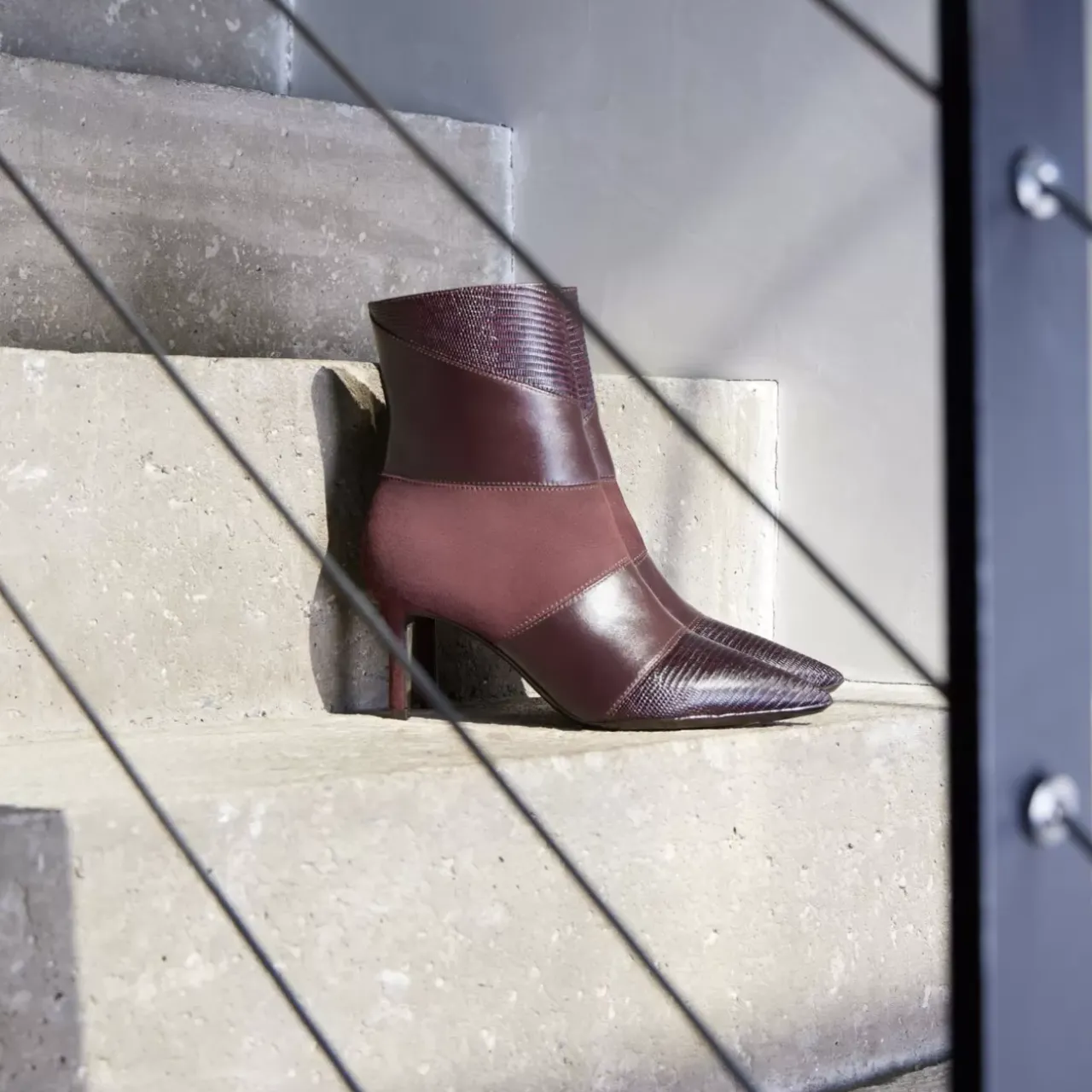 Aquatalia Boots-Malania Deep Wine