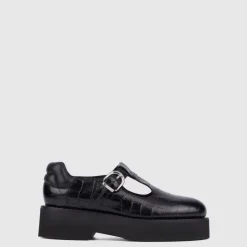 Aquatalia Flats-Malvina Black