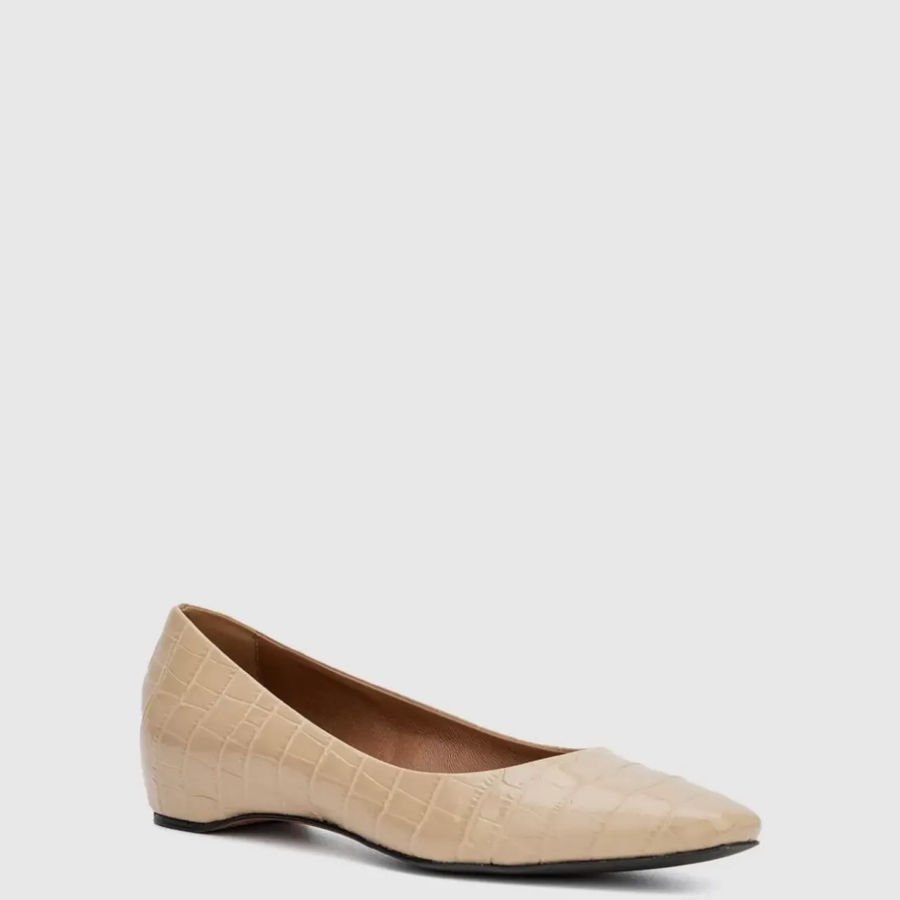 Aquatalia Flats-Marcella Beige