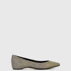 Aquatalia Flats-Marcella Silver/Gold