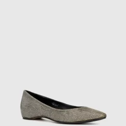 Aquatalia Flats-Marcella Silver/Gold