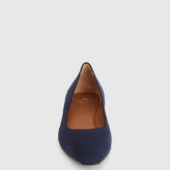 Aquatalia Flats-Marcella Navy