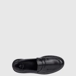 Aquatalia Flats-Marta Black