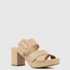 Aquatalia Heels-Maurina Almond